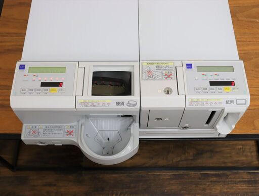 【ヤ取終了12/16】≪J1090ジ≫通電OK GLORY/グローリー 釣銭機 RT-200/RAD-200 硬貨/紙幣 自動釣銭機 