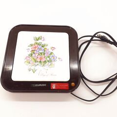 象印 ZOJIRUSHI 電気保温トレー CA-100型 昭和レトロ　/UJ-0666 北の画像