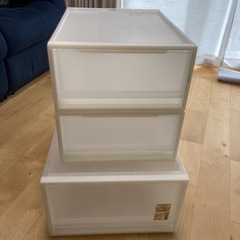 ＼無印良品／人気のポリプロピレン収納ケース‼️まとめてお譲りの画像