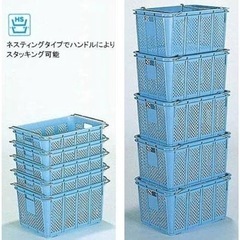 大きいコンテナ ハンドル付 サンテナ リステナの画像