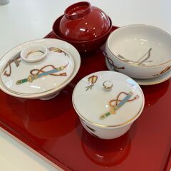 無料でお譲りします【食べ初め｜箸初め｜食器】の画像