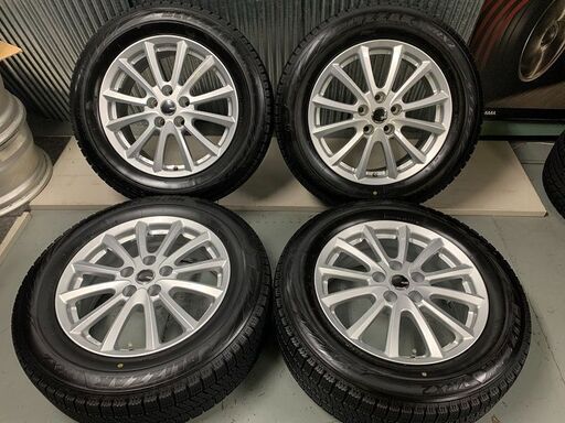 バリ山★アルファード・ヴェルファイア　30系全般　225/60R17　ブリザック　VRX2　ブリヂストン　安心のエアー＆バランス調整済み