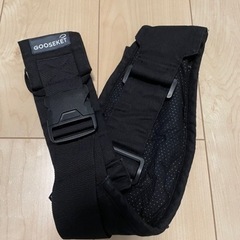 グスケット　GOOSEKET  正規品　ブラック　抱っこ紐の画像
