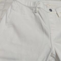 【美品】白パンツ＃Mの画像