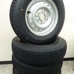 ブリヂストン スタッドレスタイヤ 145/80R12 2021年製再値下げ！急な