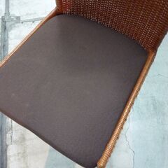 チェア 椅子 ラタン編み込み スチールフレーム 中古 札幌市東区 新道東店の画像