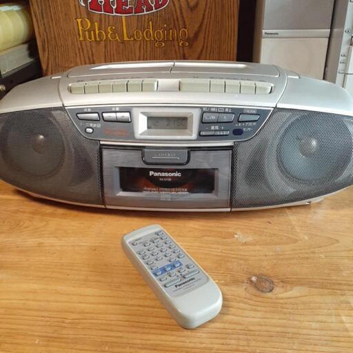 ネット販売済み【稼働品】Panasonic CDラジカセ RX-DT36