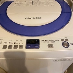 シャープ　洗濯機　　7キロ　ジャンク品の画像