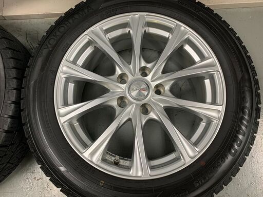 バリ山★215/60R17　C-HR　カローラクロス　エスティマ　アイスガード　IG50プラス　安心のエアー＆バランス調整済み