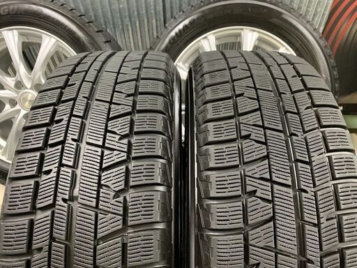 バリ山★215/60R17　C-HR　カローラクロス　エスティマ　アイスガード　IG50プラス　安心のエアー＆バランス調整済み