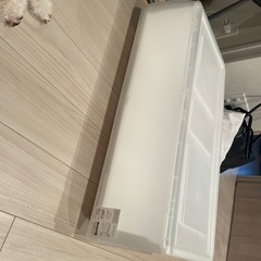 ★ニトリ★収納ケース　Nフラッテふた付きの画像