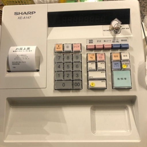 レジスター　シャープ　美品　レジスタ　店舗　業務用