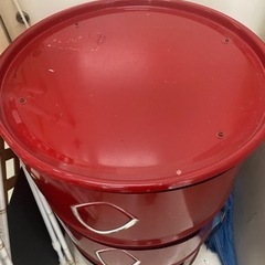 ※今週まで　ドラム缶　収納　引き出し　の画像