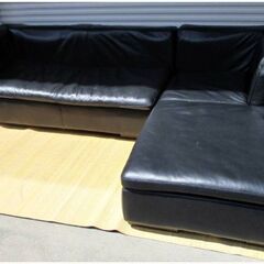 ACTUS/アクタス METEOR COUCH SOFA メテオール カウチ ソファ高級 five by fiveファイブ・バイ・ファイブ 元値49万円 本革