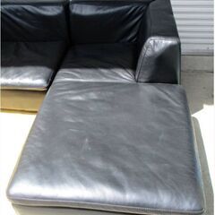 ACTUS/アクタス METEOR COUCH SOFA メテオール カウチ ソファ高級 five by fiveファイブ・バイ・ファイブ 元値49万円 本革の画像