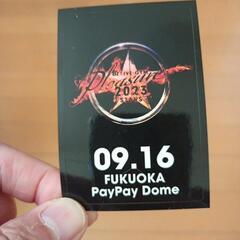 B'z　LIVE会場限定ポスター＆ステッカーの画像