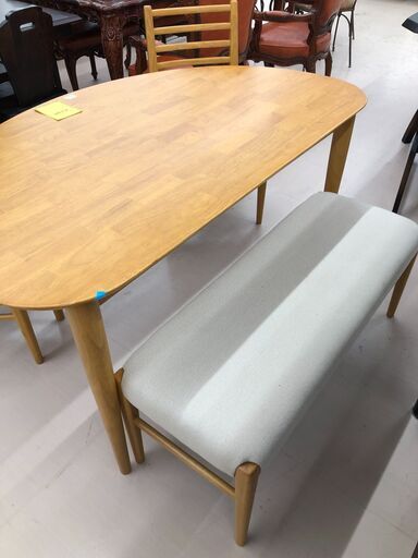 Wa599 ダイニングセット4人用ナチュラル
