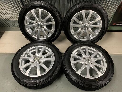 売約済　バリ山★冬用　ブリザックVRX　155/65R14　ワゴンR　ムーヴ　タント　N-BOX　ブリヂストン　軽自動車　岩手県盛岡市　安心の調整済み