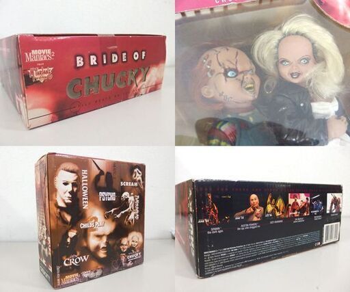未開封品 チャイルド・プレイ チャッキーの花嫁 BRIDE OF CHUCKY チャッキー＆ティファニー フィギュア McFARLAN