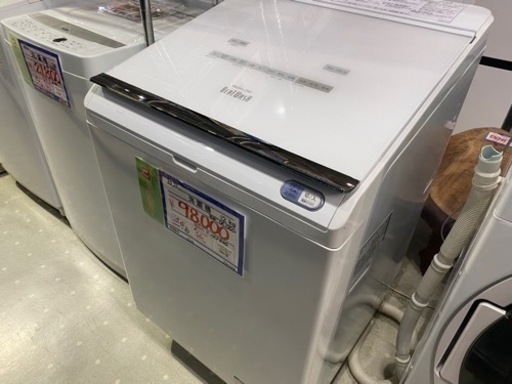 日立　洗濯機　BW-DX120C  洗濯機　19年製