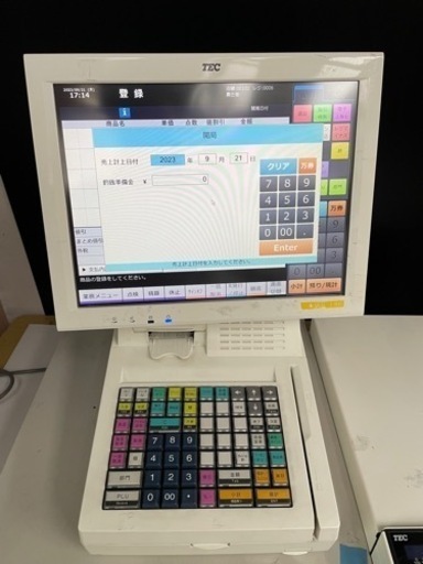 ※受付終了　大幅値下げ❗️超お買い得❗️早い者勝ち❗️ 東芝テック　レジ　POSターミナル  QT-100 ドロアー  釣銭機付き