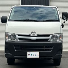 【コミコミ価格】トヨタ　レジアスエースバン　ロングDX　社外ナビ　Bluetooth　9人乗り　AT　4WD　車検R6年9月♪　5983の画像
