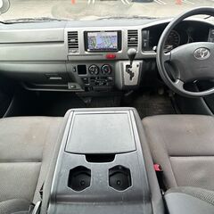 【コミコミ価格】トヨタ　レジアスエースバン　ロングDX　社外ナビ　Bluetooth　9人乗り　AT　4WD　車検R6年9月♪　5983の画像