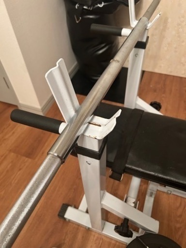 【最終価格】トレーニングベンチセット　プレート　合計43kg