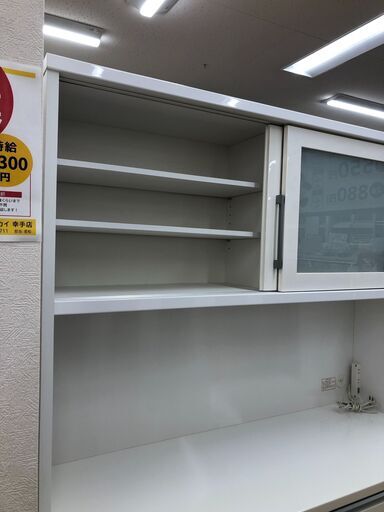 ★ジモティ割あり★ ニトリ 食器棚  W140×D51×H201 クリーニング済み SJ3444