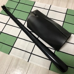 靴べら＆ボックスティシュケース