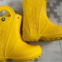 クロックス　長靴　15.5cmの画像