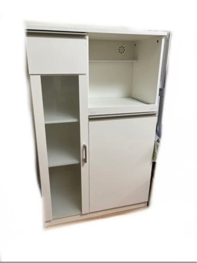 ニトリ　フォルムN レンジ台　炊飯器置き　収納