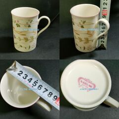 マイセン　深皿　ニナリッチ　プレート　ティファニー　ゴールドバンド　カップ&ソーサー　HOYA　金彩　カップ　ナルミ　マグカップ　5点　まとめ売りの画像