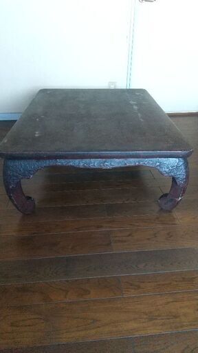 昭和レトロ 木曽漆器の座卓