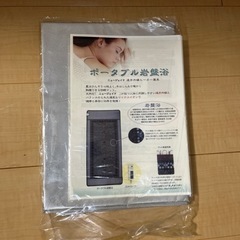 ポータブル岩盤浴枕の画像