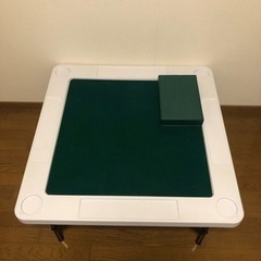 麻雀台と牌