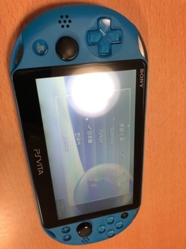 PSVita 本体 中古 ケース付き