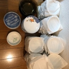 今週中！花小鉢など4種類皿　未使用品