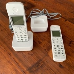 【セット】固定電話機　子機2台
