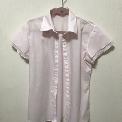 ピンク　シャツブラウス　9号
の画像