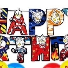 birthdayウルトラマン飾り