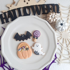 【多摩センター】ハロウィンのアイシングクッキーワークショップ