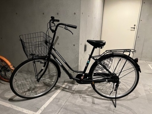 美品　自転車　黒