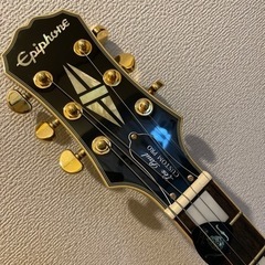 エピフォン レスポールカスタムプロ ブラックの画像