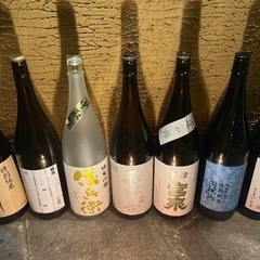 日本酒空瓶【披露喜など名酒】