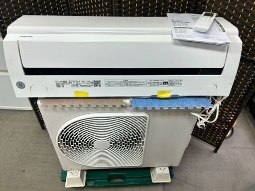 美品　2021年製　東芝ルームエアコン　RAS-H221M(W)■6畳程度②