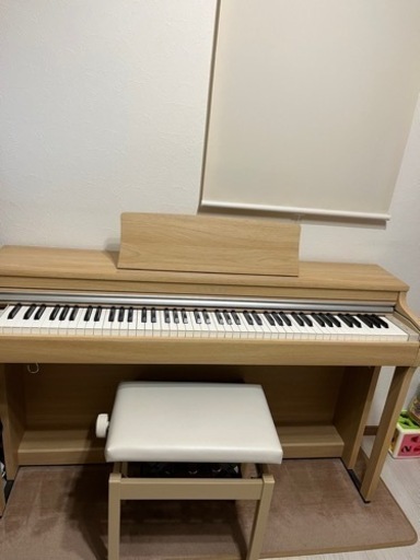 美品☆電子ピアノ　KAWAI  21年製　木目調