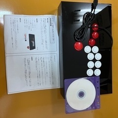 超薄型オールボタン HIT ボックススタイル BOX レバーレスゲームコントローラー スタイルアーケードジョイスティックファイトスティックゲームコントローラー PC用 (クラシックなボタン)の画像