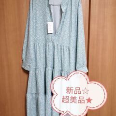 値下げ！SMILE LAND★新品☆超美品ワンピースL