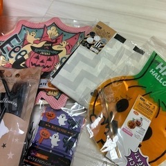 ハロウィングッズまとめ　スヌーピー  つけまつげ　ランチョンマットの画像